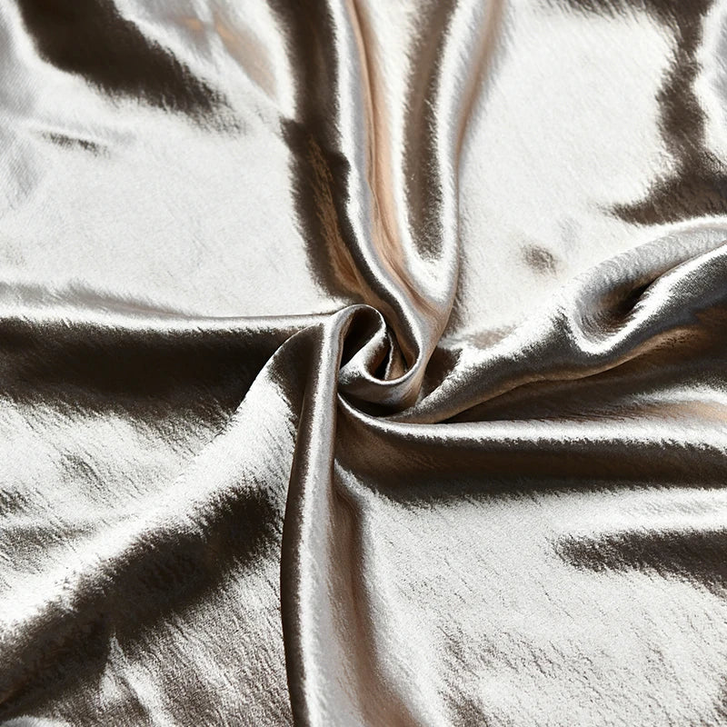 Articat Gold Satin Lace Up Sexy Party Dress Women Strap Backless Silk Long Dress Elegant Club Evening Soft Winter Dress Vestidos